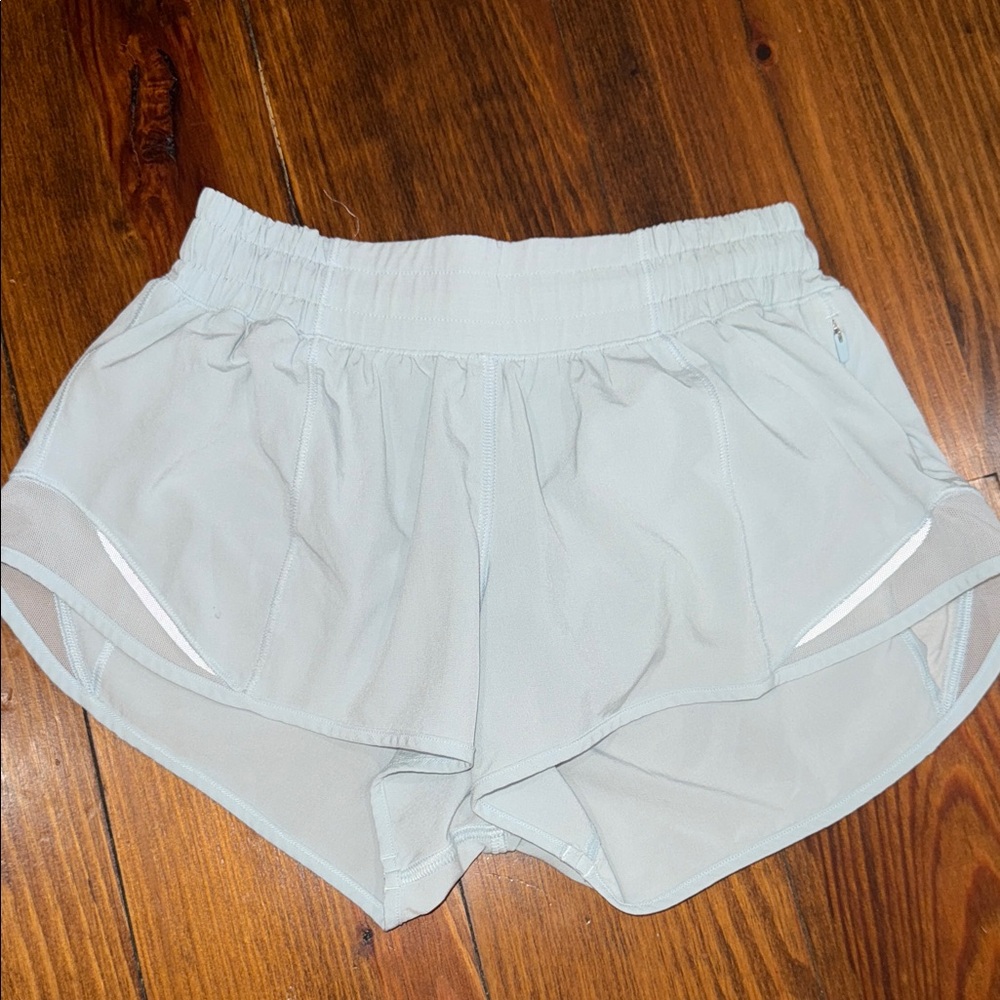Lululemon Athletica Light Gray Athletic Shorts